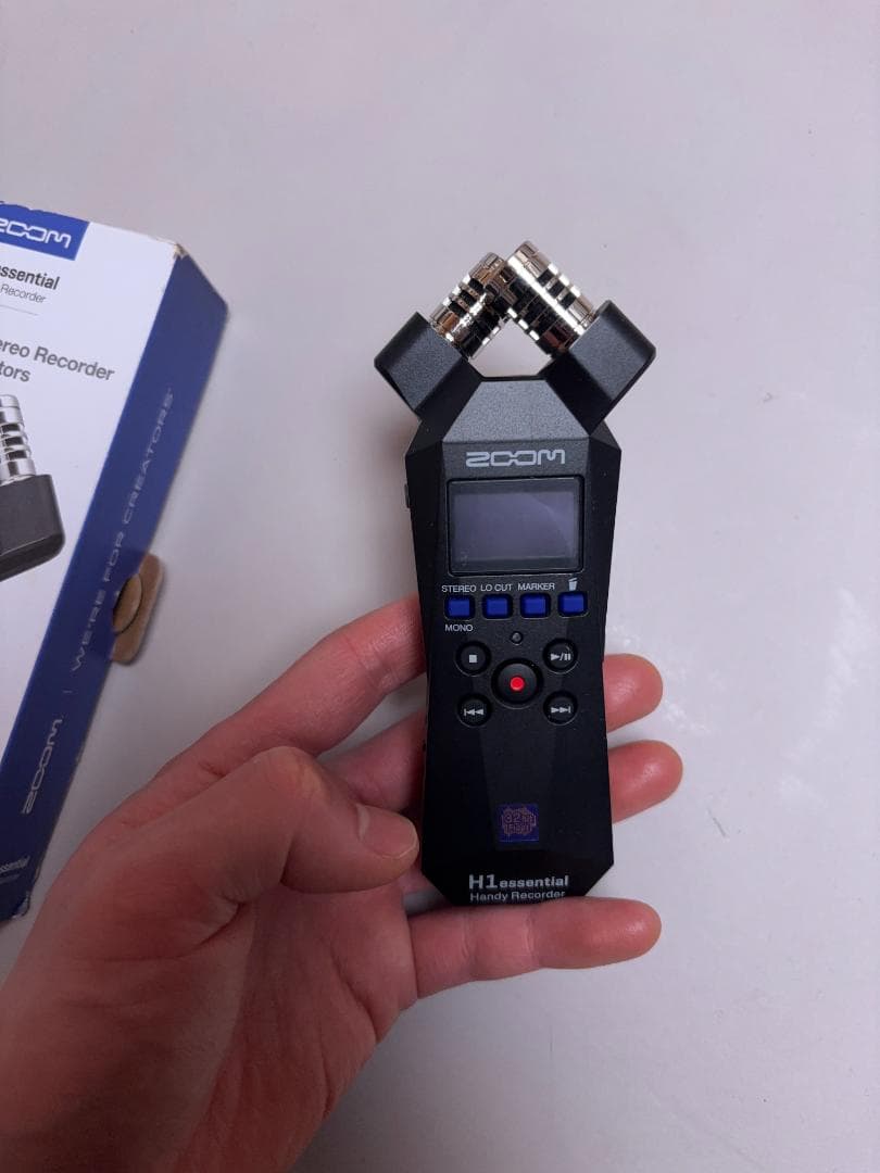 ZOOM H1 essential ハンディレコーダー 32bitフロート