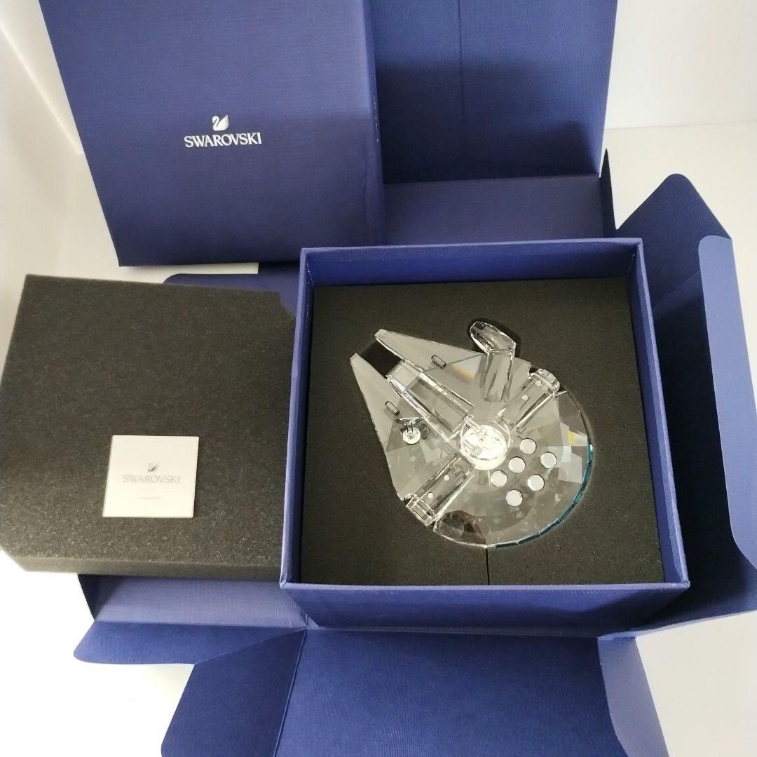 【新品激安希少】スワロフスキー スターウォーズ ミレニアム ファルコン