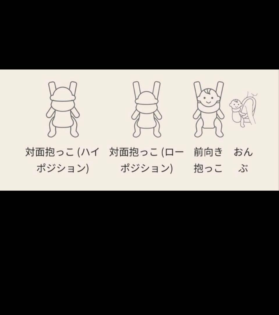 【新品未使用】　ベビービョルン　ONE KAI AIR　メッシュ　ブラック