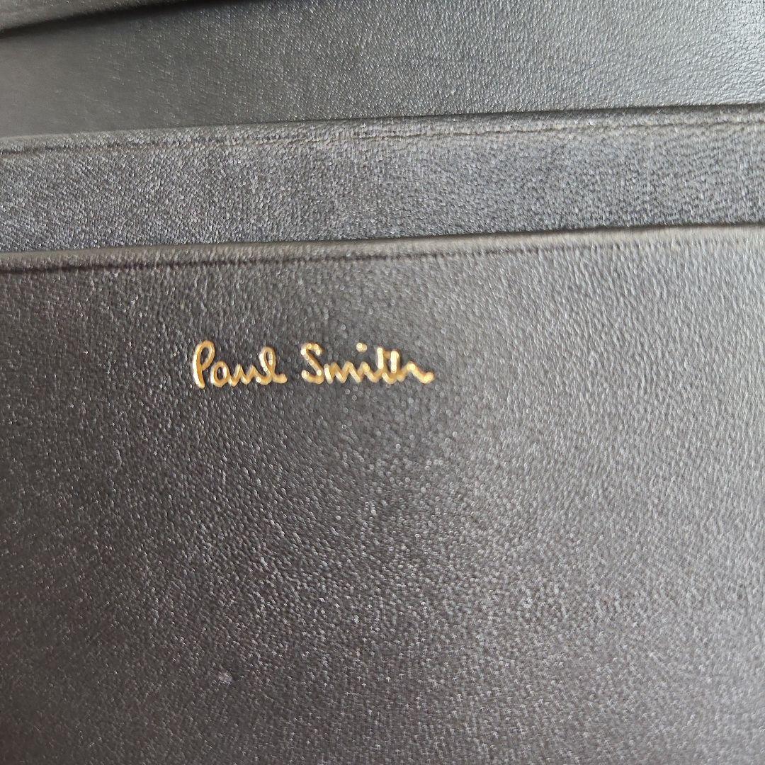 【未使用級】Paul Smith ブラック 名刺入れ　箱有り