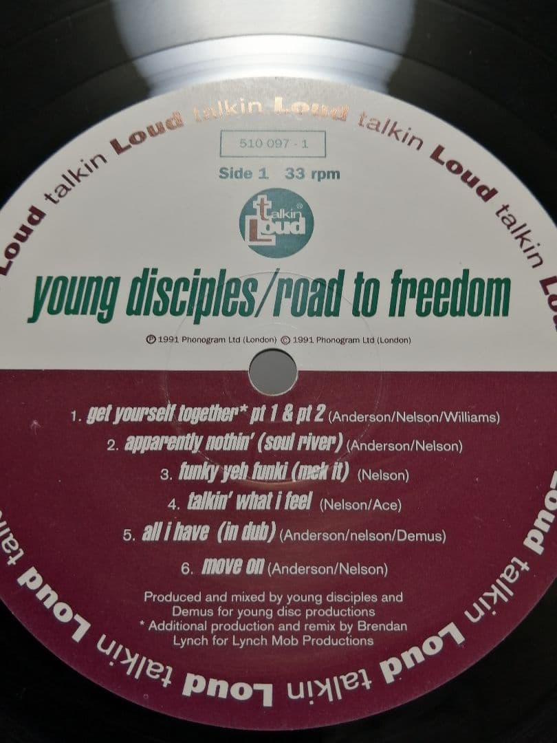 【ACID JAZZ 名盤】YOUNG DISCIPLES UKオリジナル盤