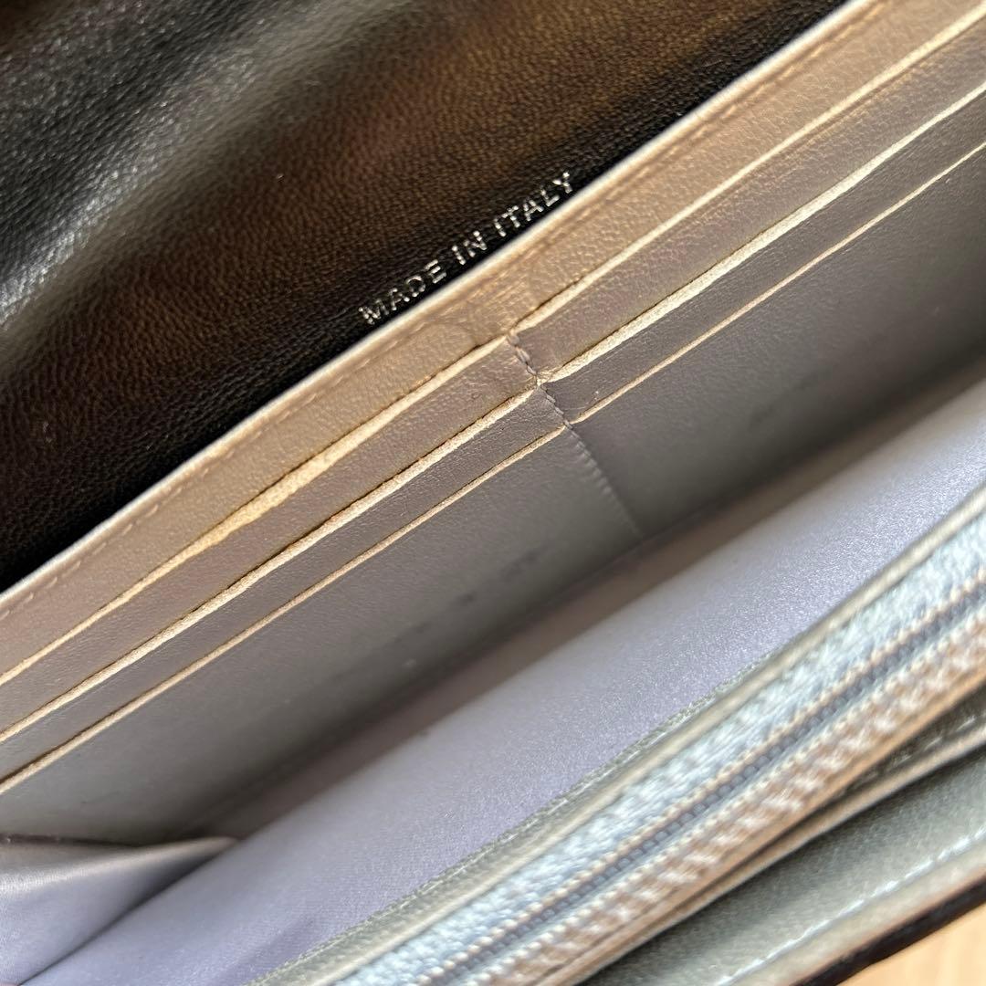 本日のみ最終値下げ！！CHANEL ブラック 長財布 フラワーエンボス