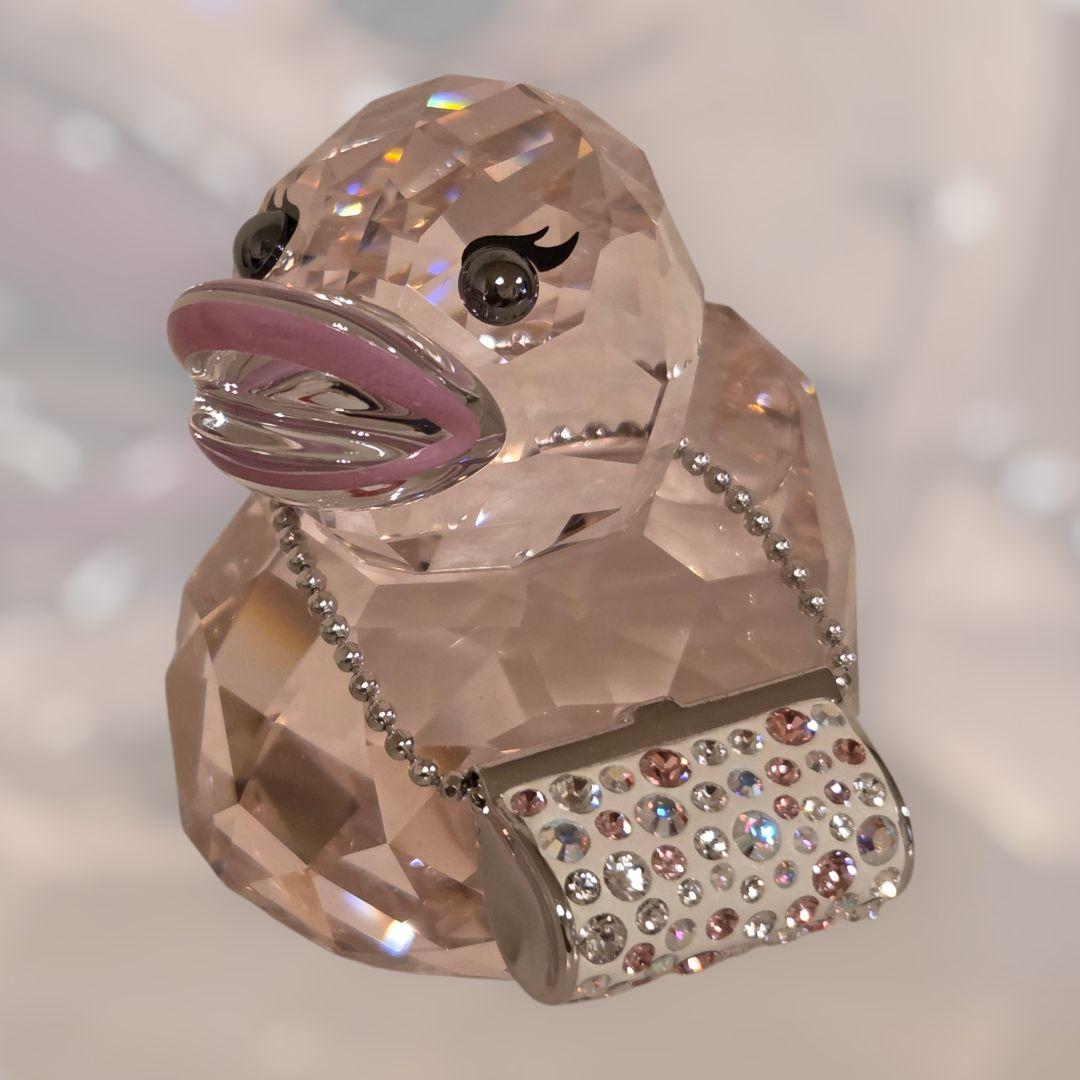 【希少・美品】スワロフスキー　ハッピーダック　アヒル　ファンシーフェリシア