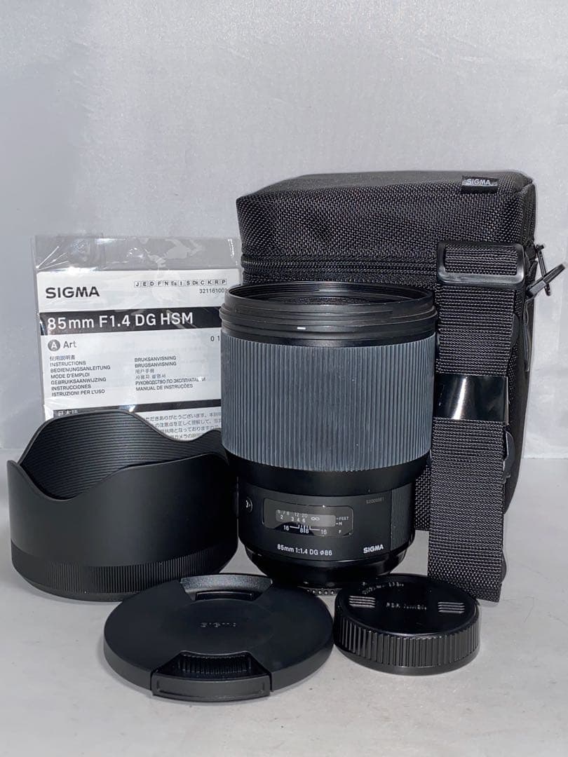 【ポトレ最強】SIGMA 85mm F1.4 DG HSM Art Nikon用