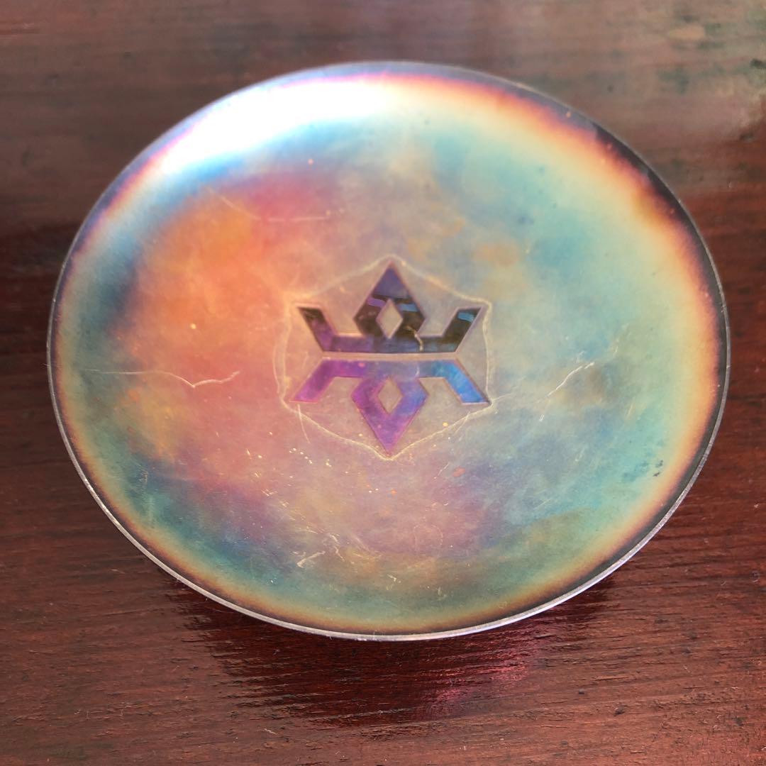 銀杯　純銀　金コーティング　刻印あり　140g キズあり　レトロ