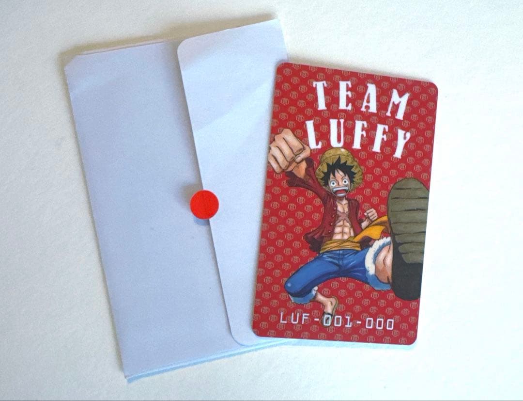 【希少品】ワンピースタワー　チーム　ルフィ　シリアルナンバー1000