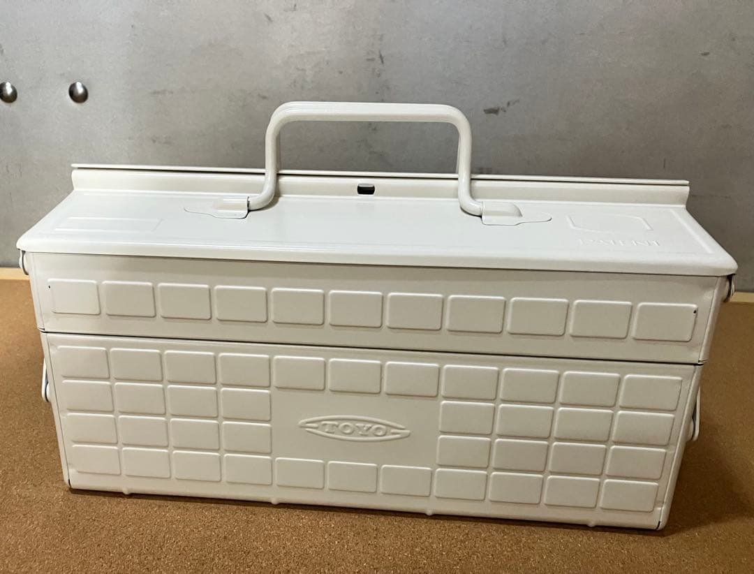TOYO ST-350 ツールボックス　ホワイト系　美品　ほぼ未使用