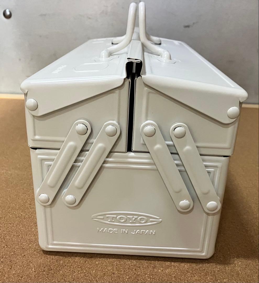 TOYO ST-350 ツールボックス　ホワイト系　美品　ほぼ未使用