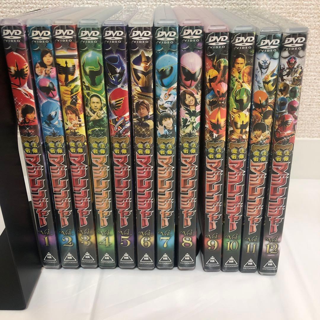 魔法戦隊マジレンジャー DVD VOL.1〜12 全巻セット