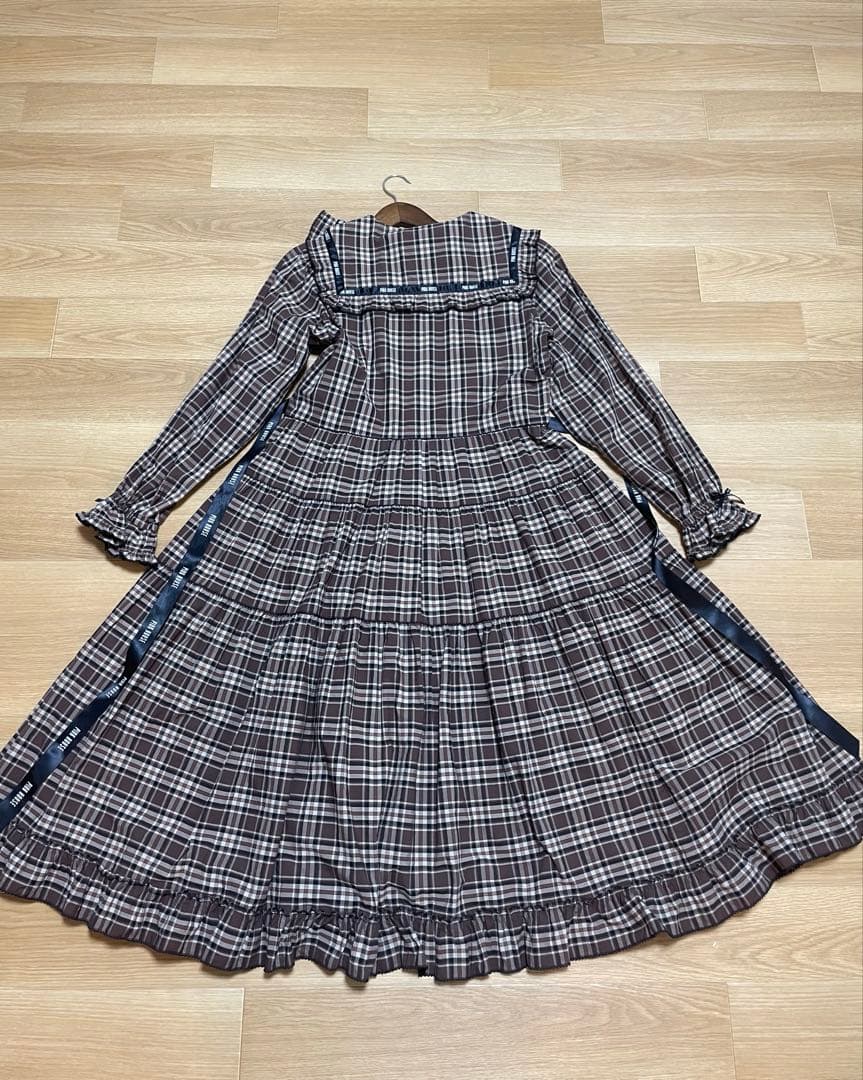 チェックワンピース(PINK HOUSE×misako aoki)