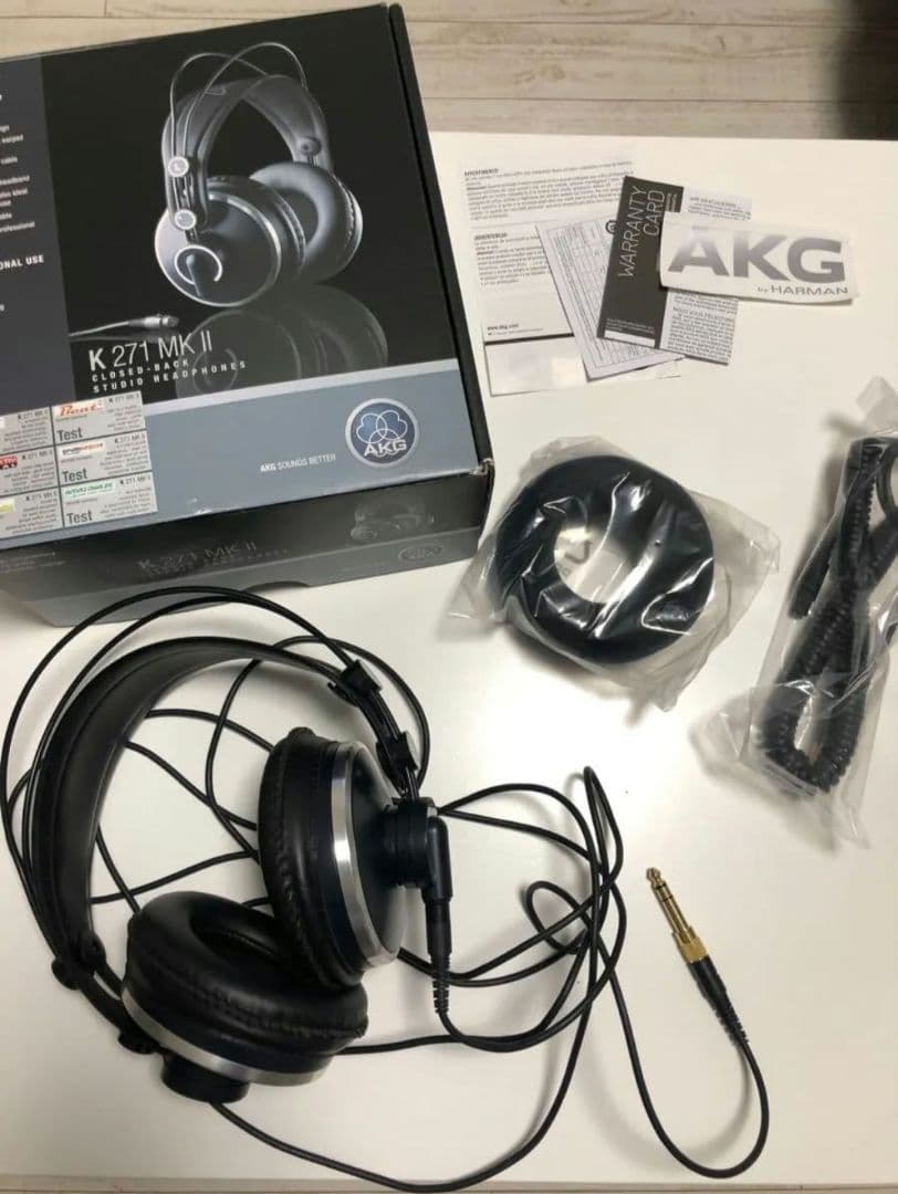 AKG アーカーゲー K271 MK2 密閉型モニターヘッドホン