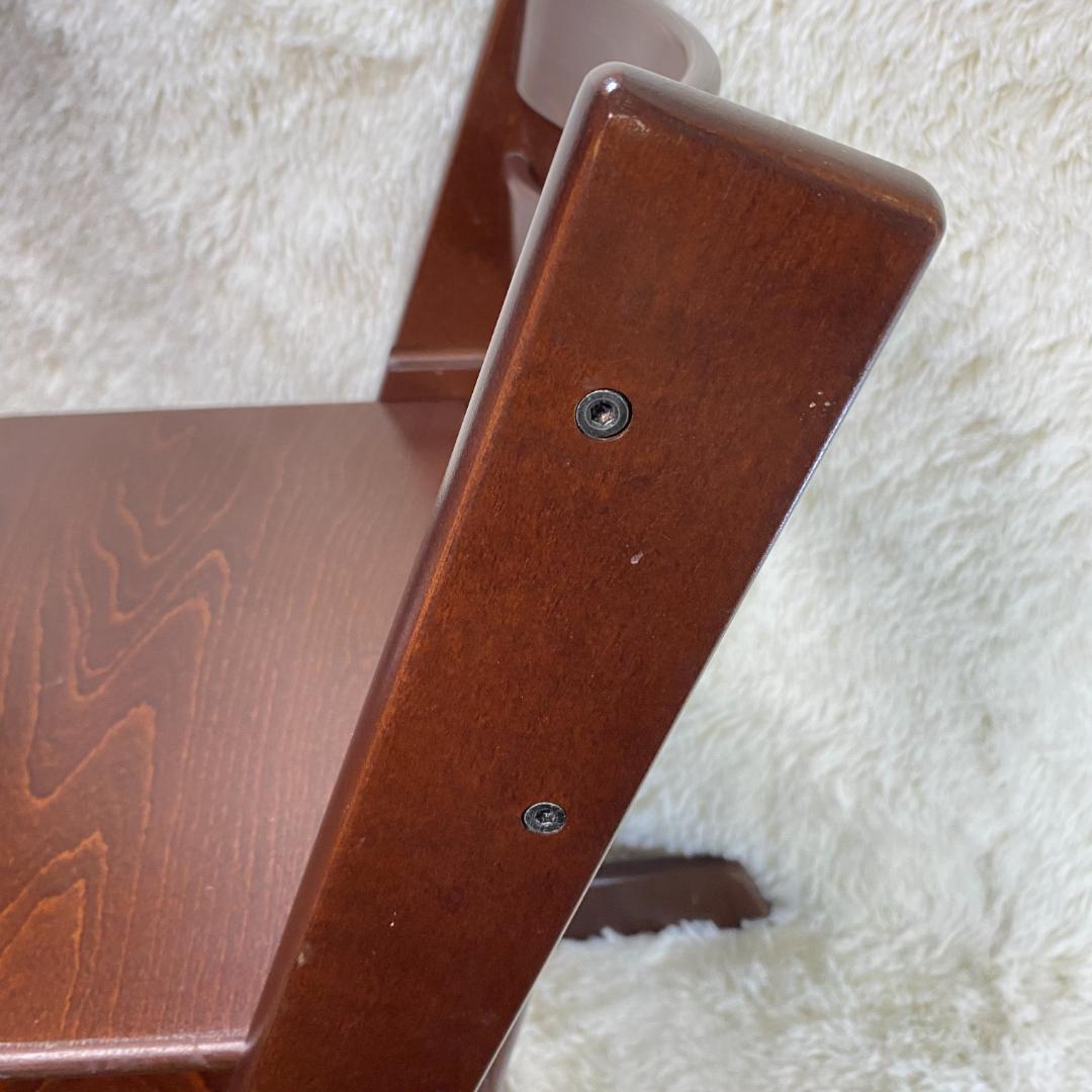 【良品】ストッケ トリップトラップ ブラウン 茶色 シリアル5 ①