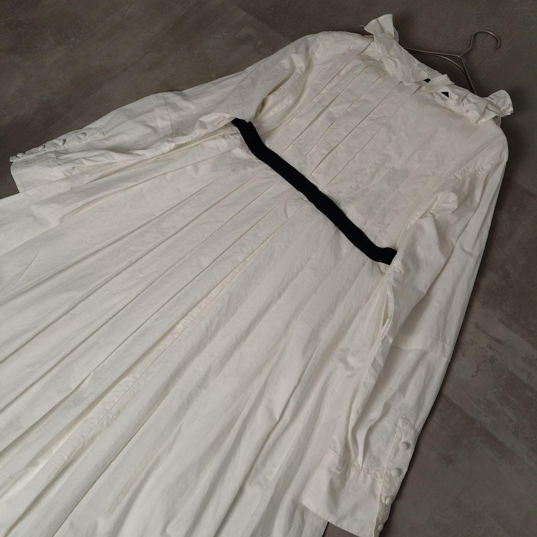 TSUMORICHISATO　ツモリチサト　デザインシャツワンピース　ホワイトM