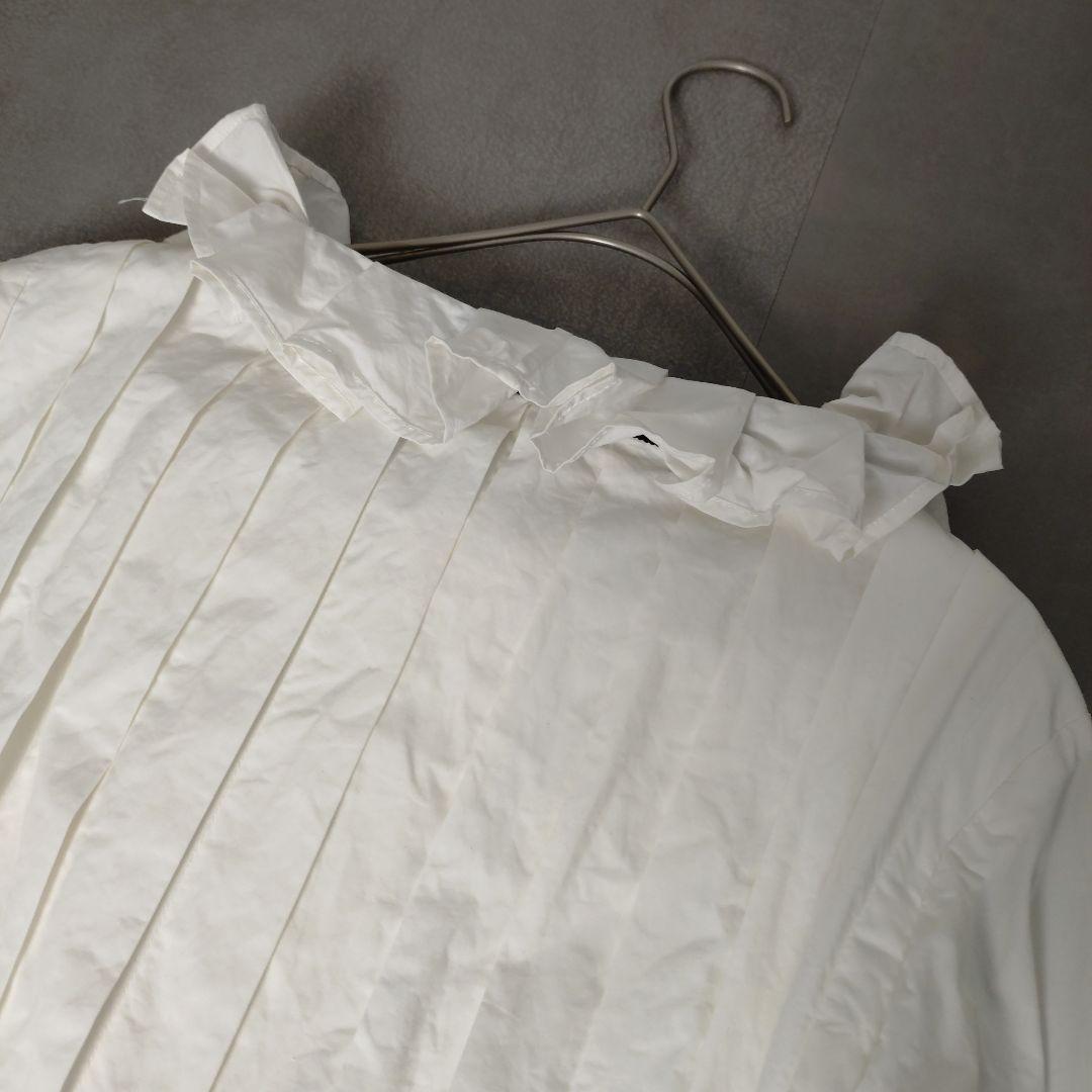 TSUMORICHISATO　ツモリチサト　デザインシャツワンピース　ホワイトM