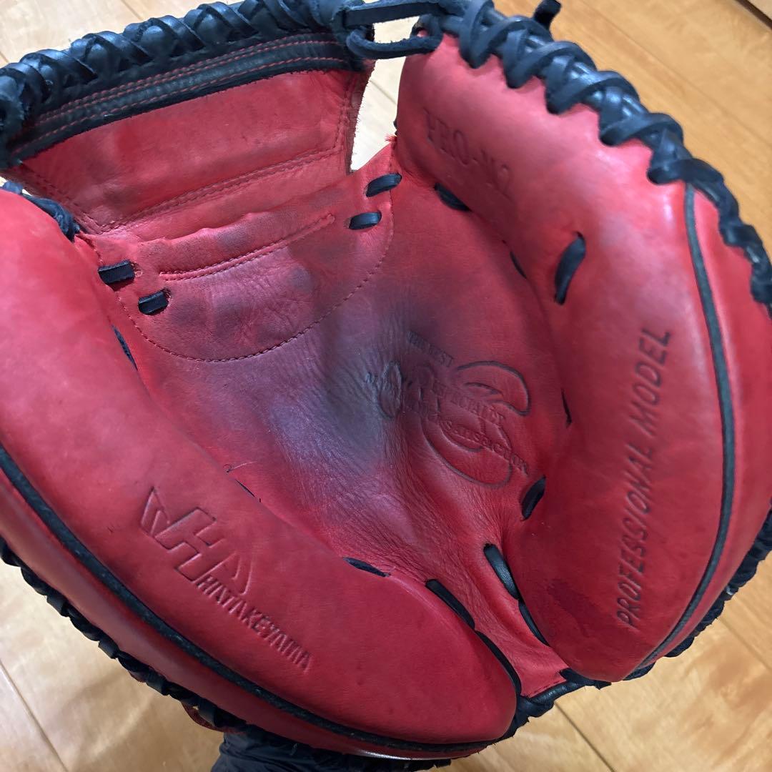 ハタケヤマ　キャッチャーミット　即戦力　大人　軟式　捕手