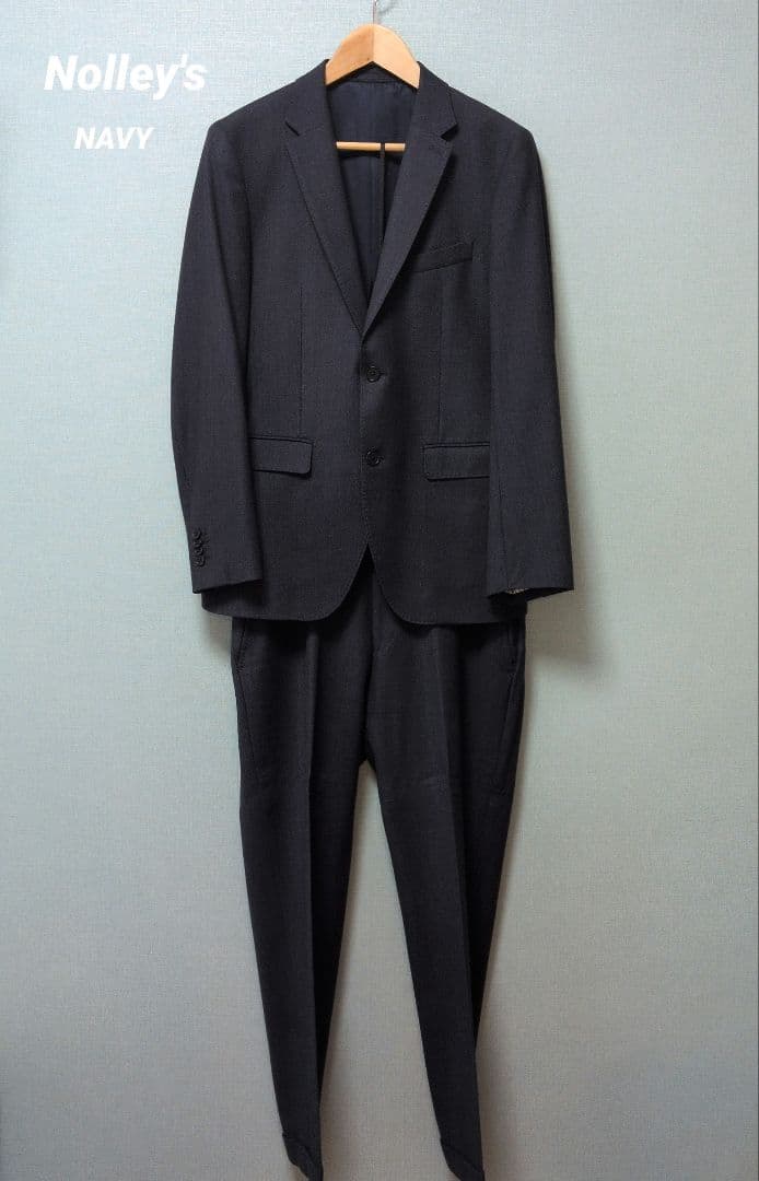Nolley's ビジネススーツ　セットアップ サイズ48 春秋冬　NAVY