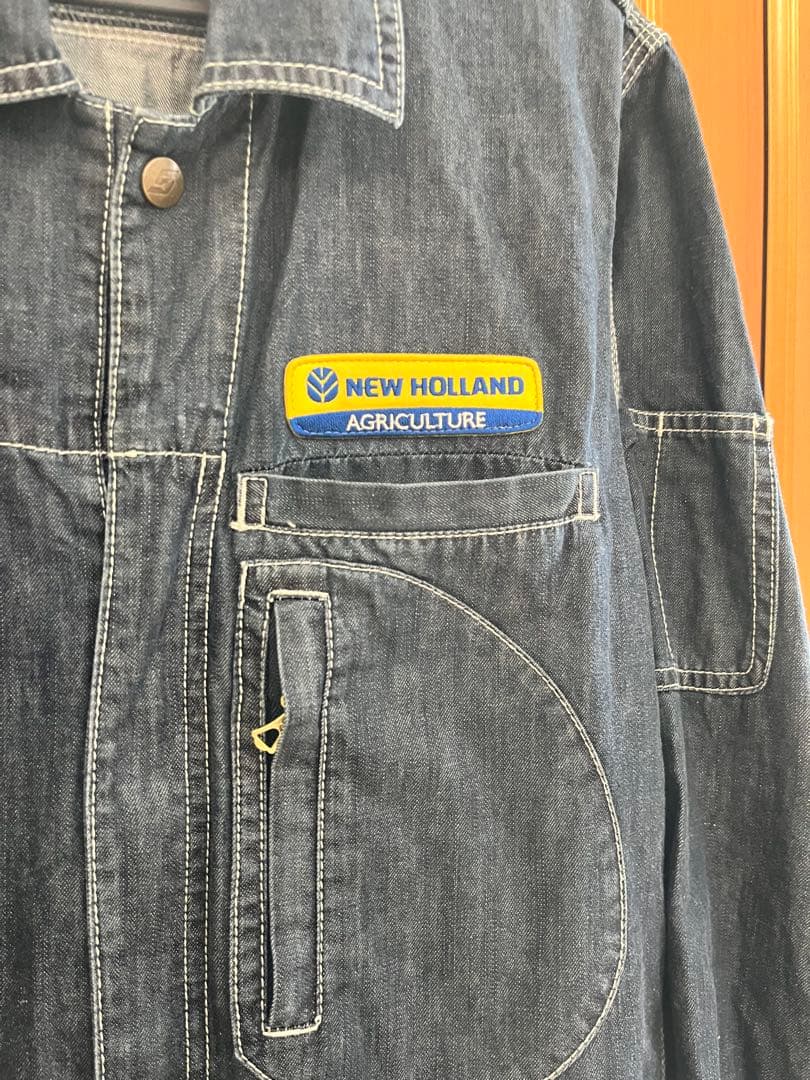 Snap-on スナップオン　デニムオーバーオール　つなぎ　アメカジ　ワーク