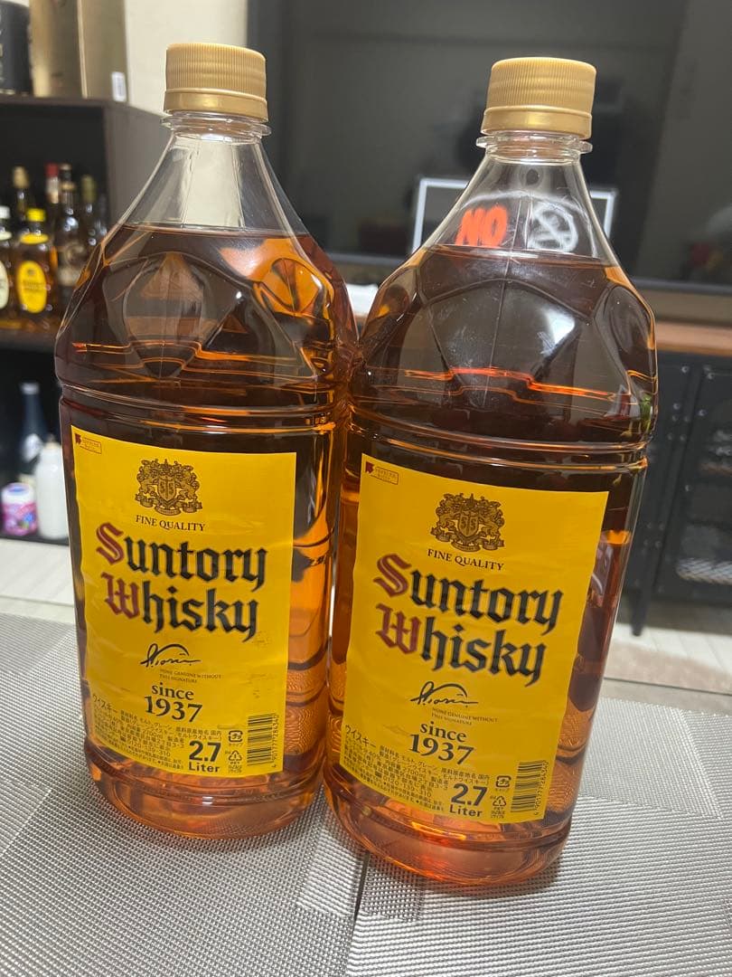 角瓶　2.7 ℓ　サントリー　ウィスキー　角　2本