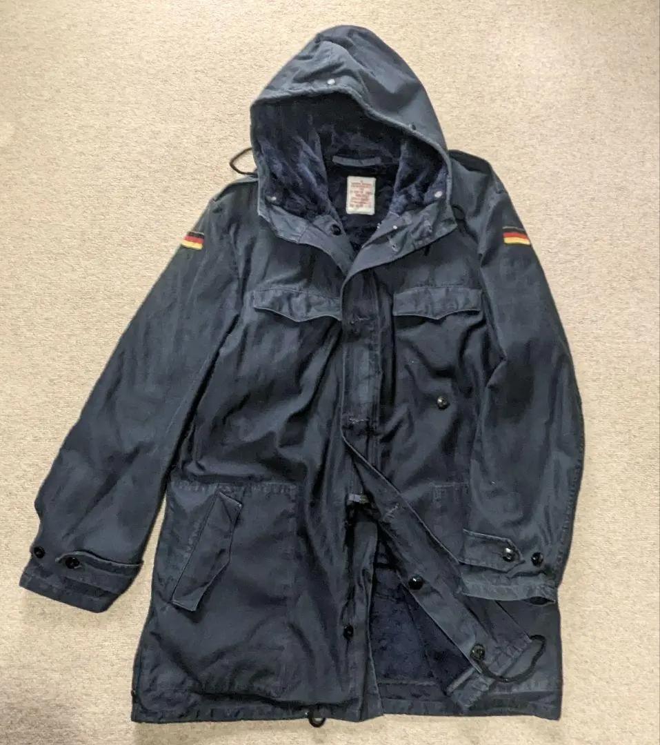 古着 90s ドイツ軍 フィールドパーカー 実物 脱着ボアライナー 希少カラー