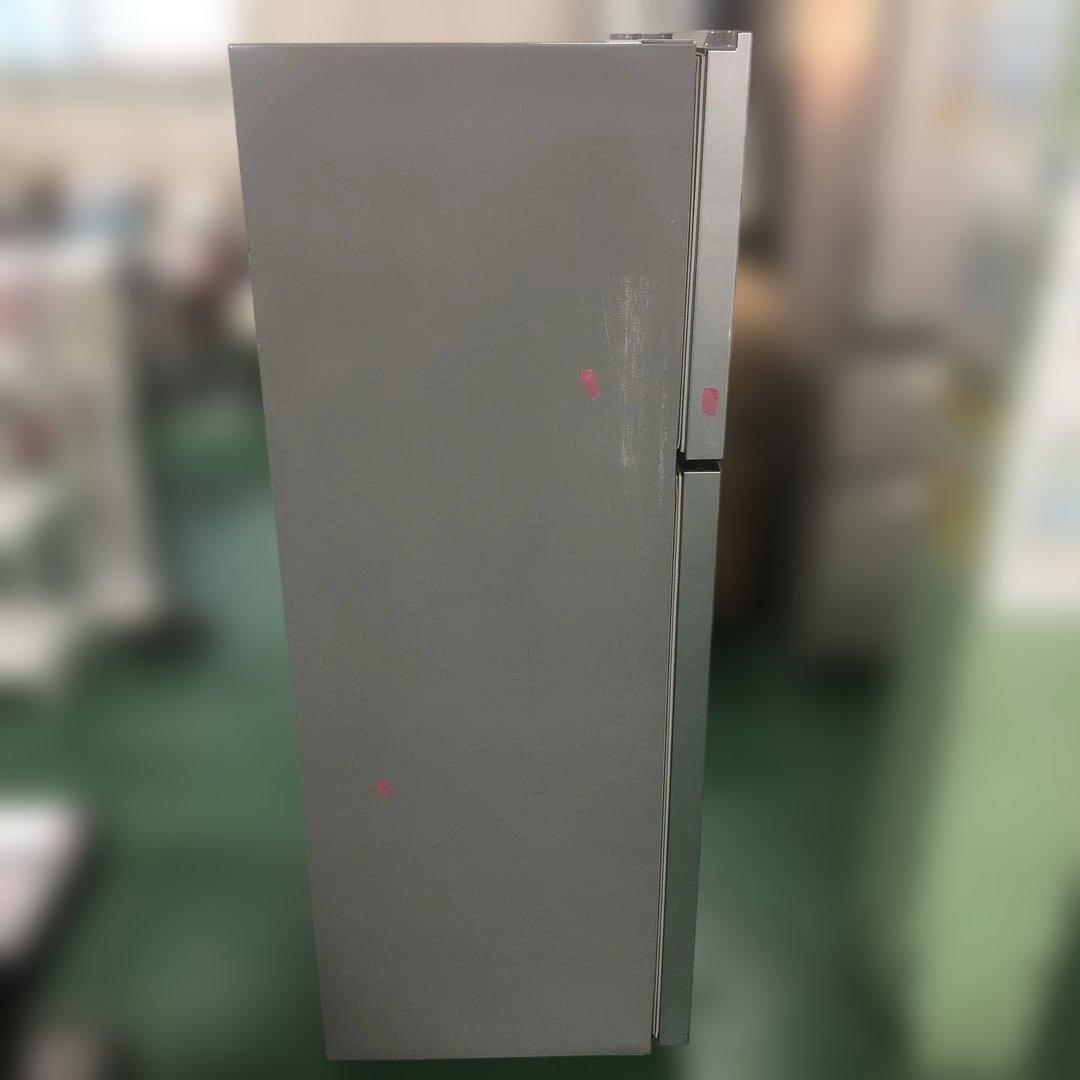 シルバー 2ドア冷蔵庫 Hisense 2019年製 227L