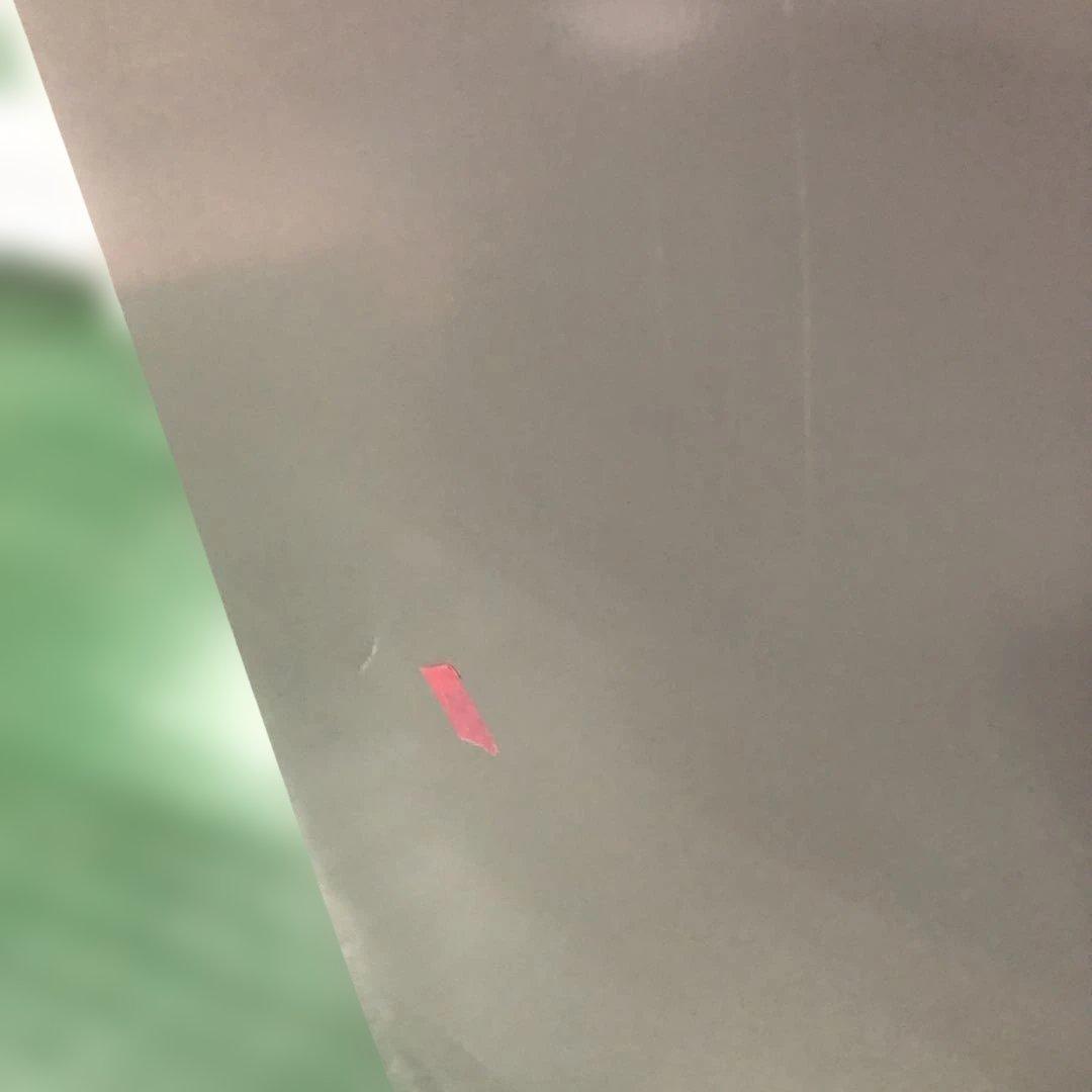 シルバー 2ドア冷蔵庫 Hisense 2019年製 227L