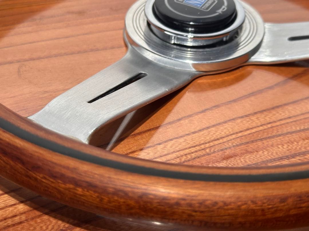 最終価格NARDI クラシック　ウッド　ステアリング　33センチ