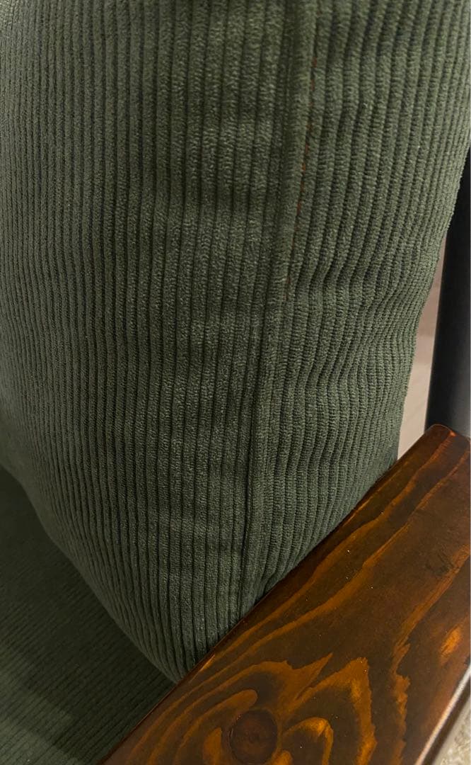 【うさぎ】コーデュロイ 2人掛けソファ