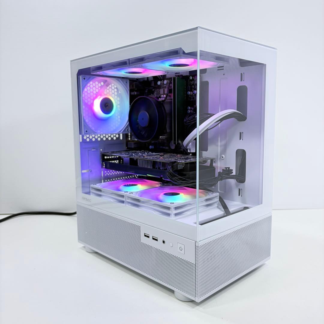 自作ゲーミングPC i7 7700 GTX1060 新品ピラーレスケース使用