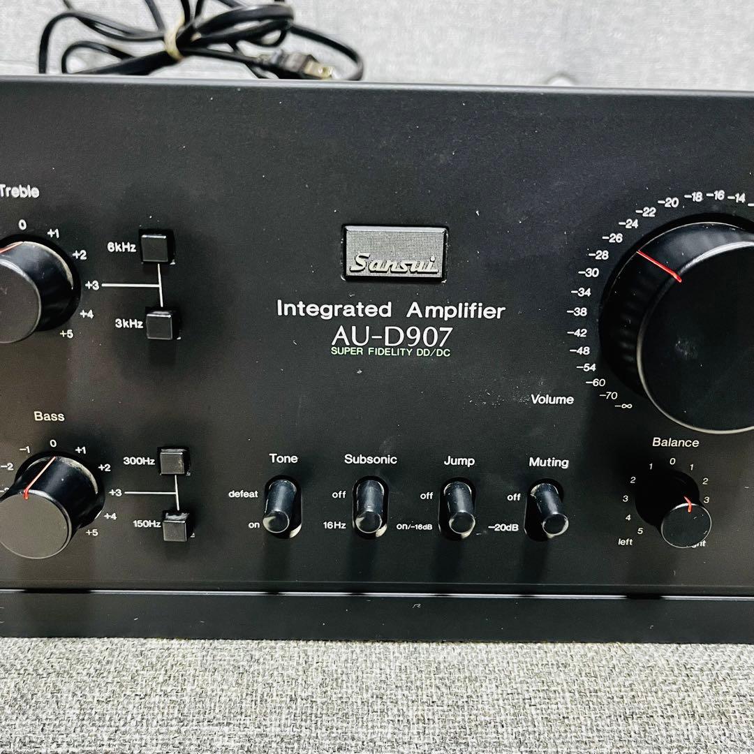 サンスイプリメインアンプ　SANSUI AU-D907