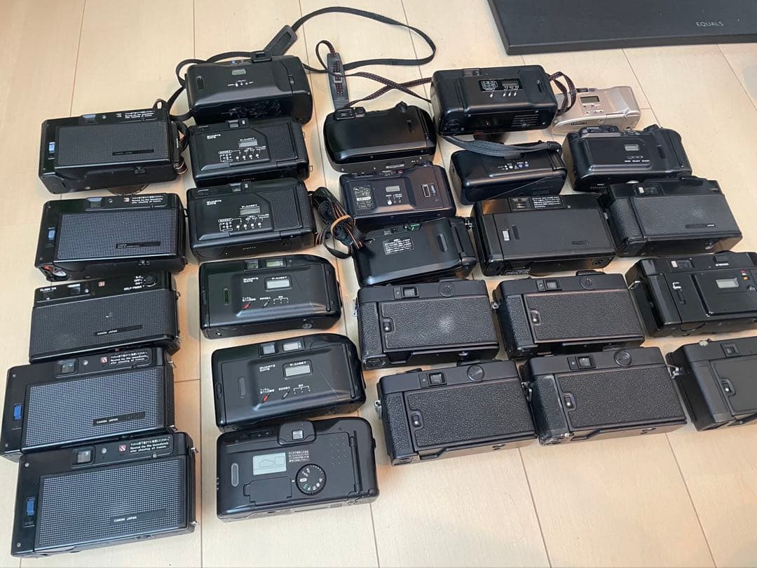 【全26台】コンパクトフィルムカメラのまとめ売り｜ジャンク品