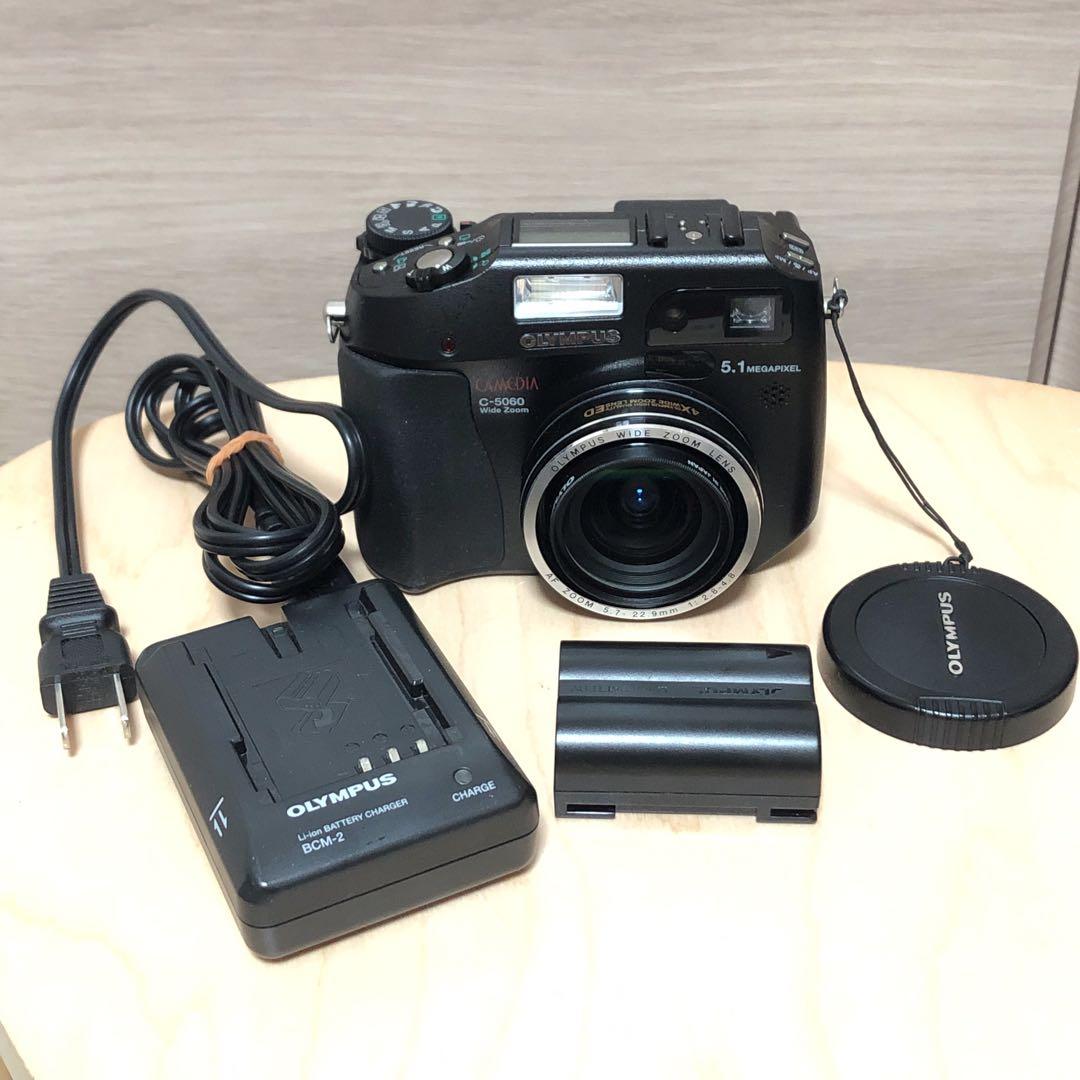 OLYMPUS CAMEDIA C-5060 Wide Zoom撮影可能 現状渡