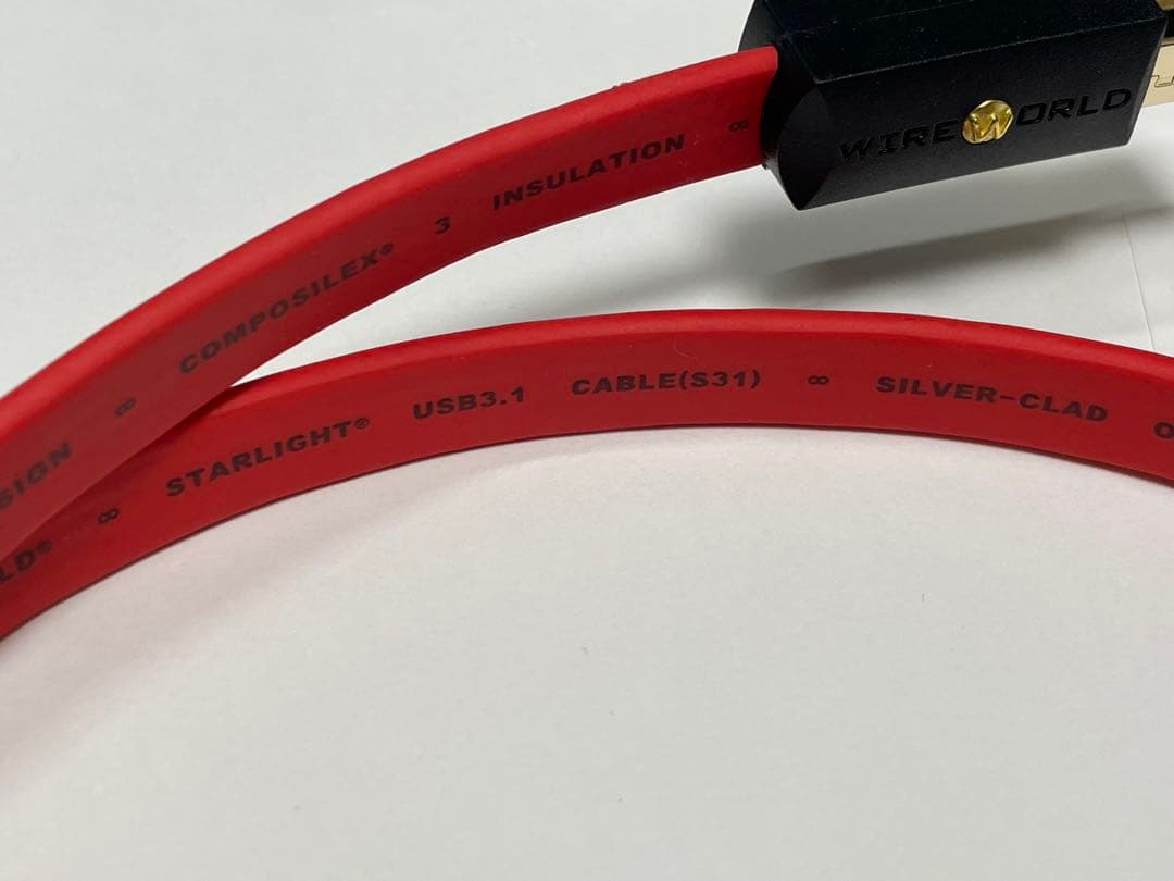 美品 WIREWORLD Starlight 8 USB3.0 A→B0.6m