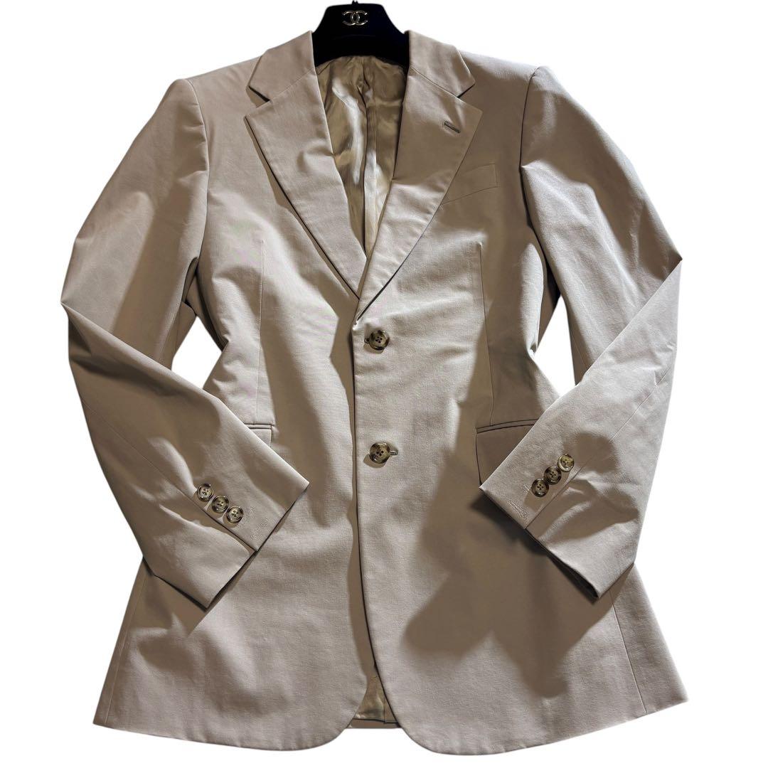 【最高級】PRADA プラダ スーツ セットアップ ベージュ ストレッチ混