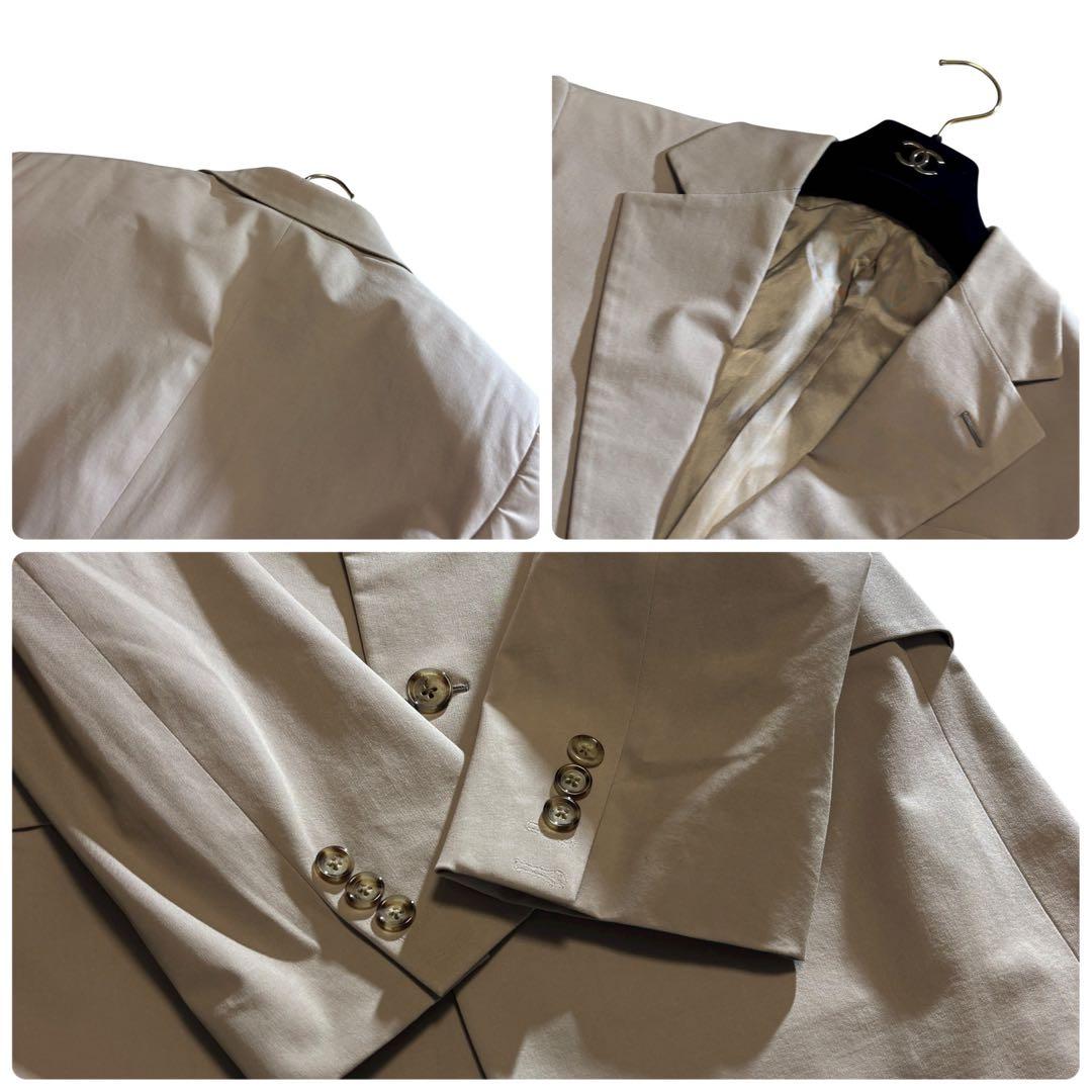 【最高級】PRADA プラダ スーツ セットアップ ベージュ ストレッチ混