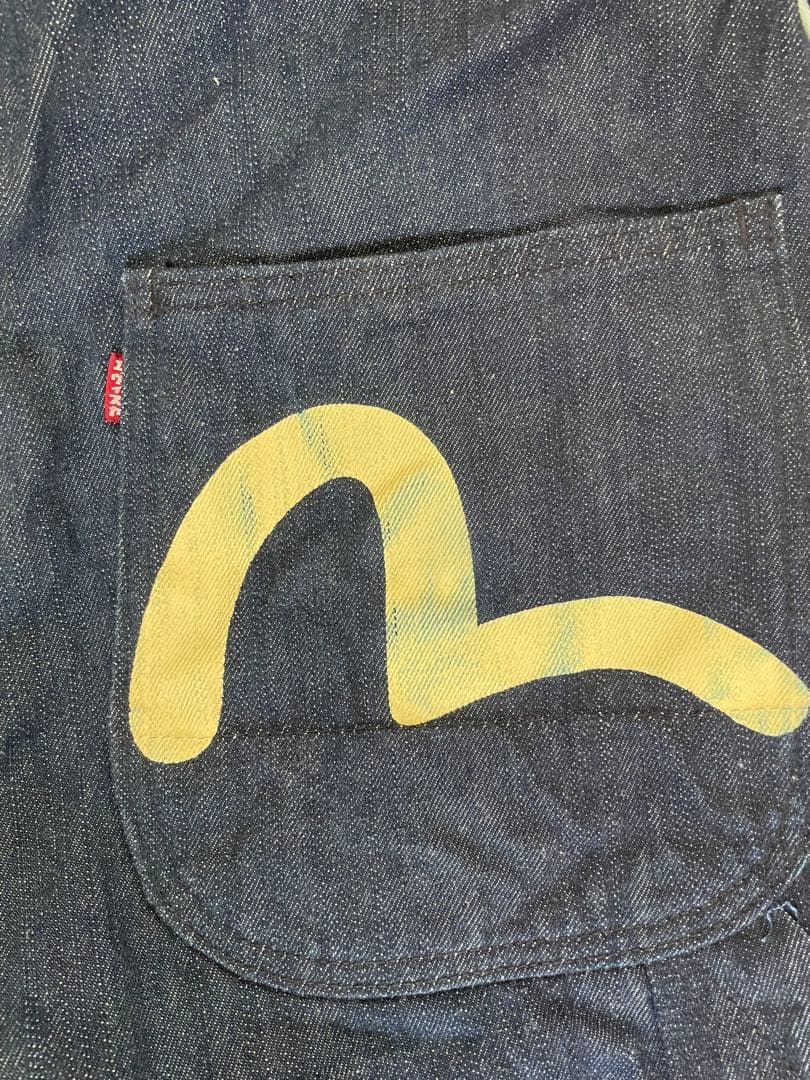 【(^^)】Evis エヴィスジーンズ　つなぎ　サイズ40