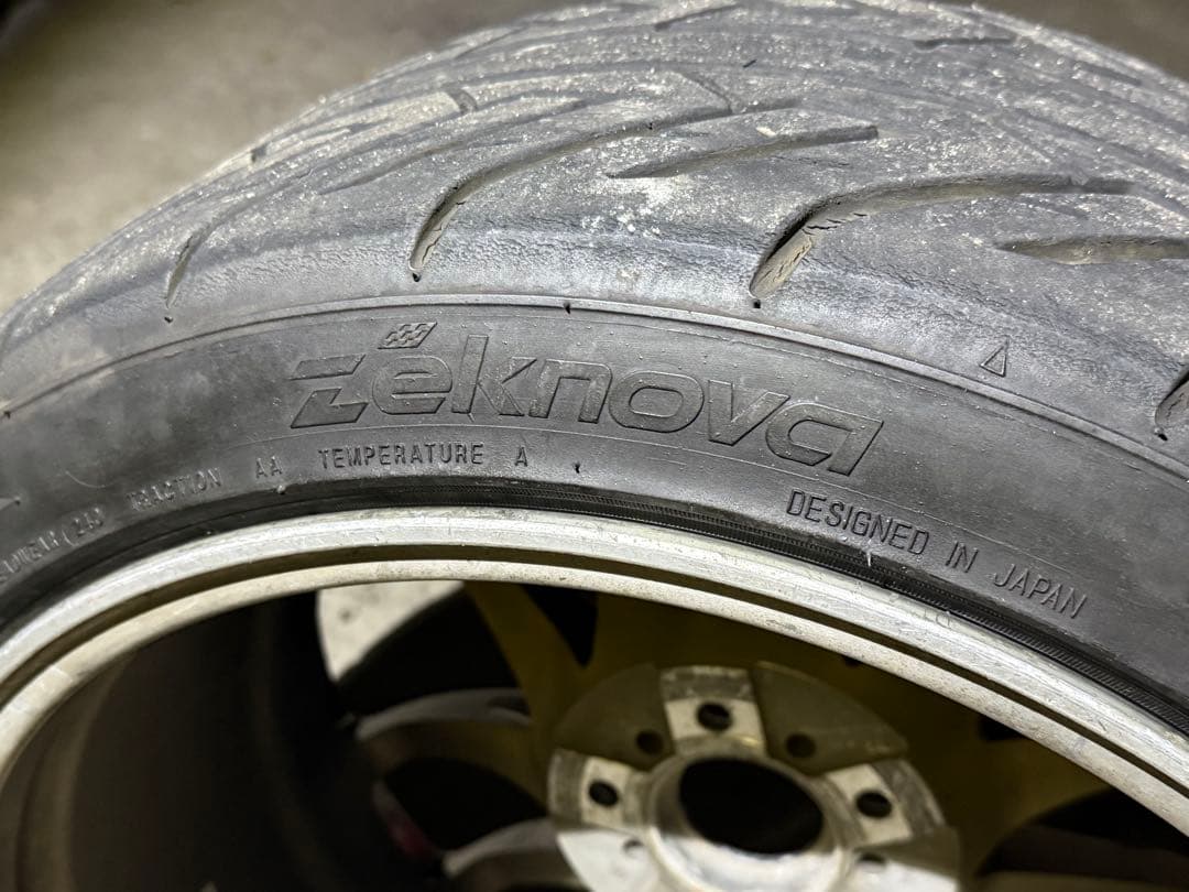 【希少】work emotion cr極メッキ18×9.5J +38 2本セット