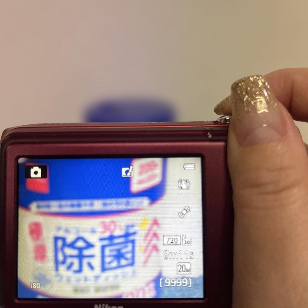 Nikon COOLPIX S3500 赤 コンパクトデジタルカメラ