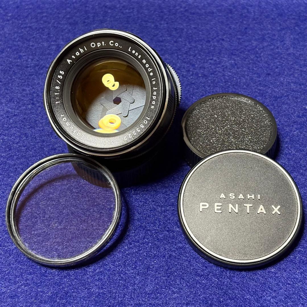 PENTAX Super Takumar 55mm f1.8 前期型 66389