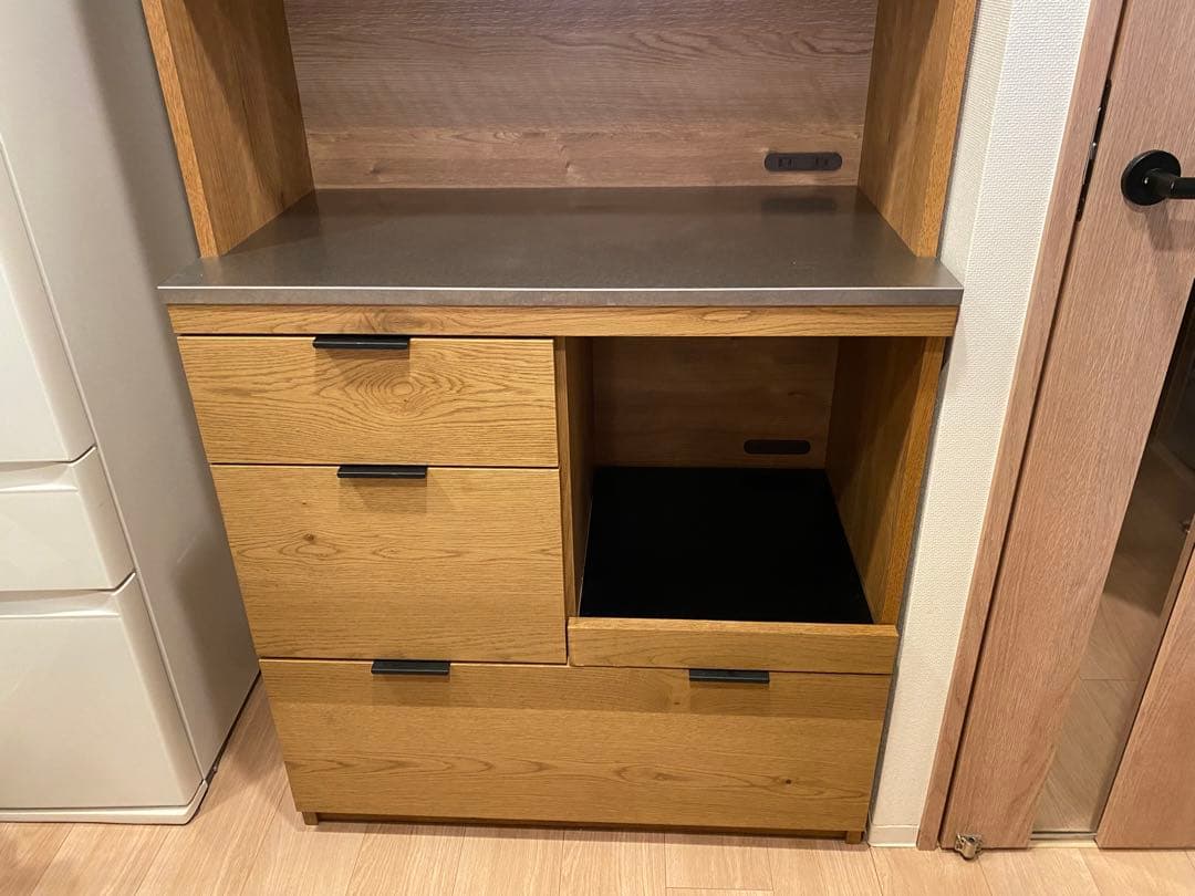 【送料込み】unico 食器棚キッチンボード ADDAY