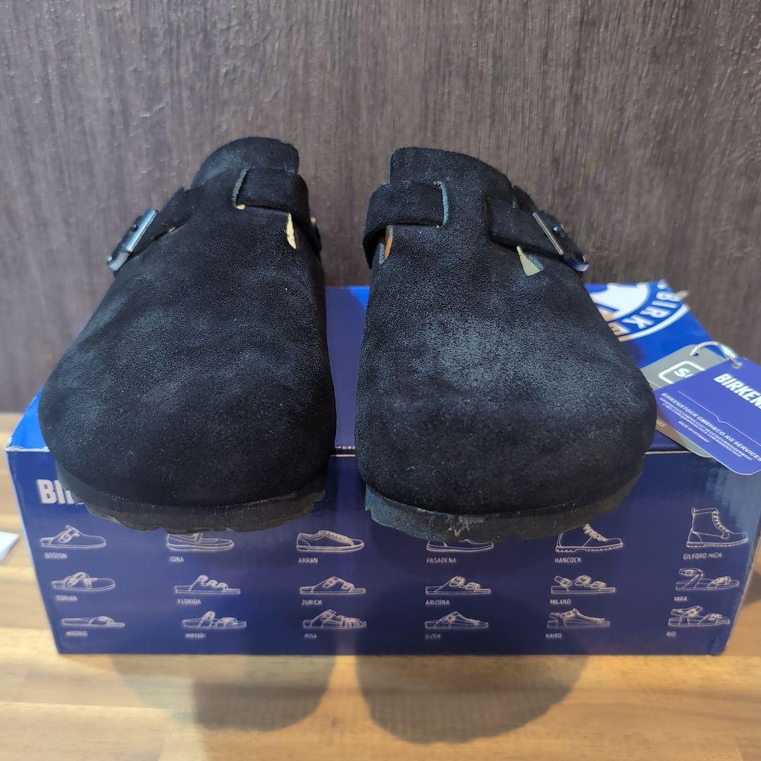 ビルケンシュトック　ボストン　ブラック　スウェード