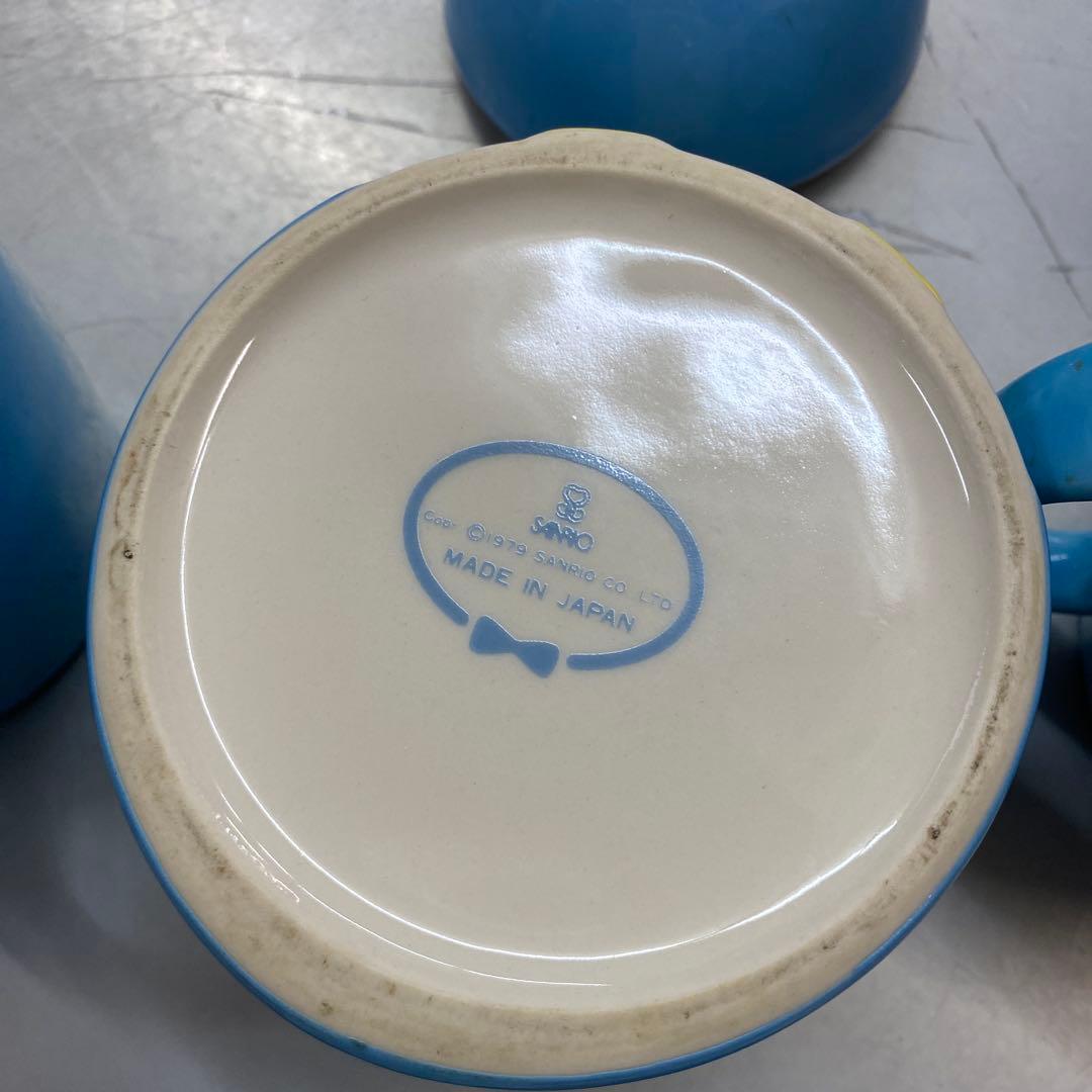 Nタキシードサム 陶器セット1979年 サンリオ