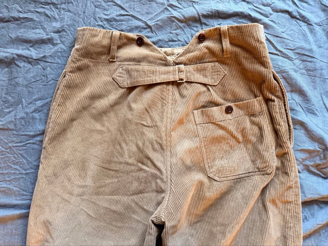 【aw18】ナイジェルケーボン FARM PANT - コーデュロイ英国製