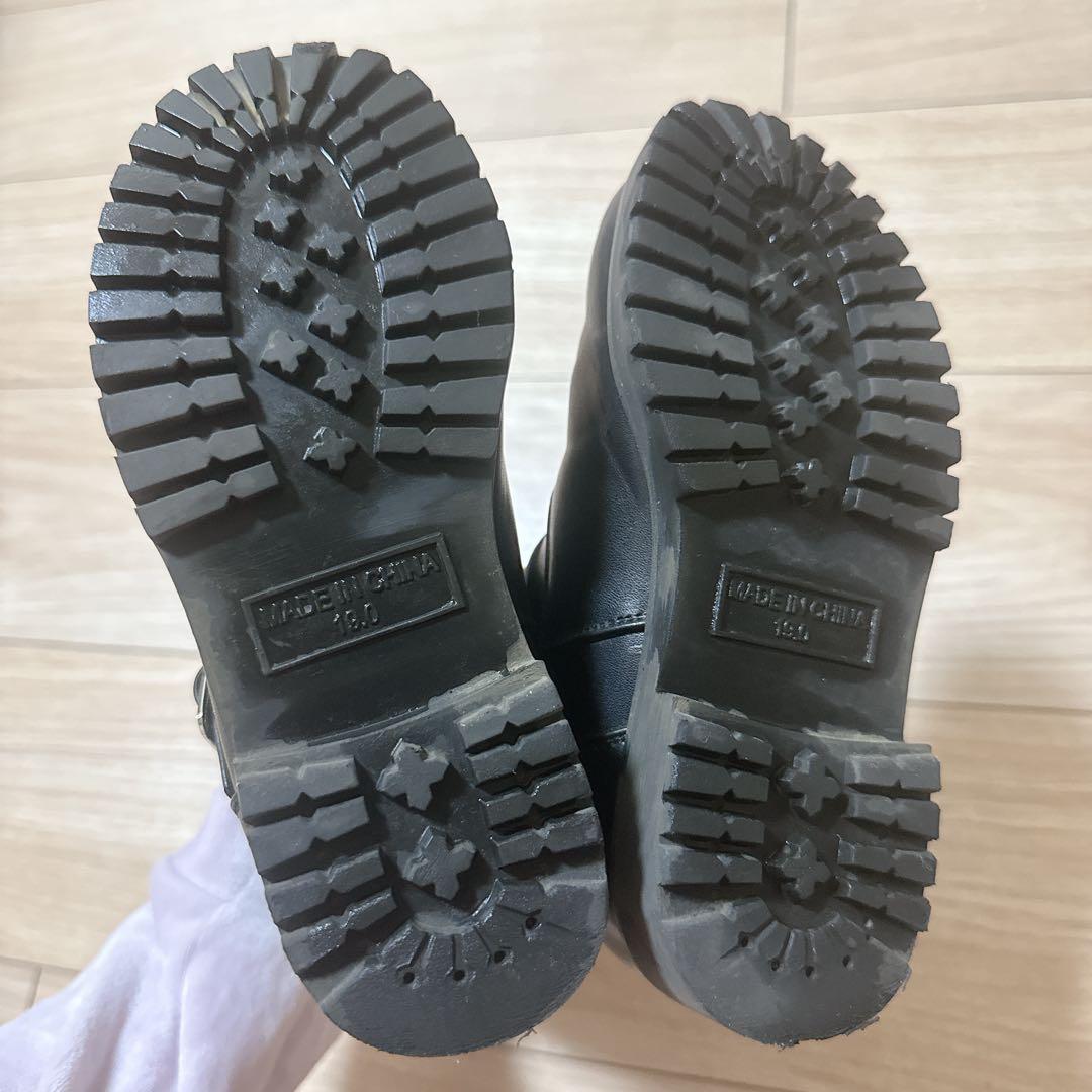 シャーリーテンプル　スニーカー　ブーツ　美品　19cm