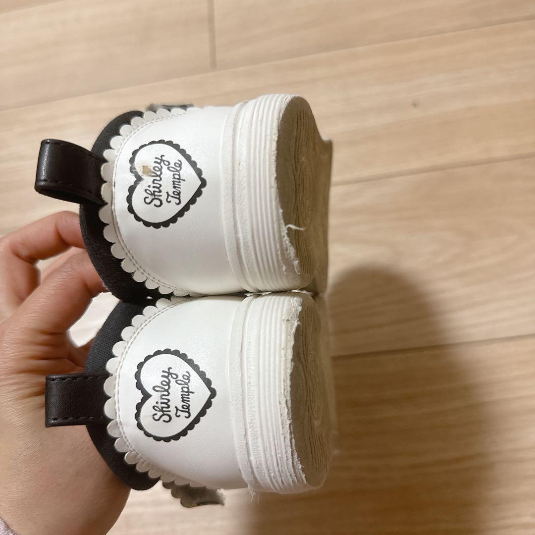 シャーリーテンプル　スニーカー　ブーツ　美品　19cm