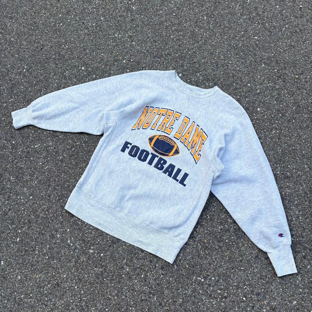 P*5様 90s champion リバースウィーブ スウェット3段プリント　ノ