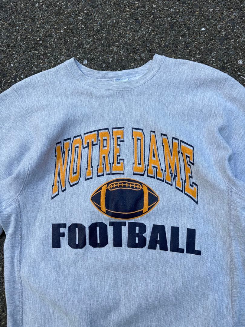 P*5様 90s champion リバースウィーブ スウェット3段プリント　ノ