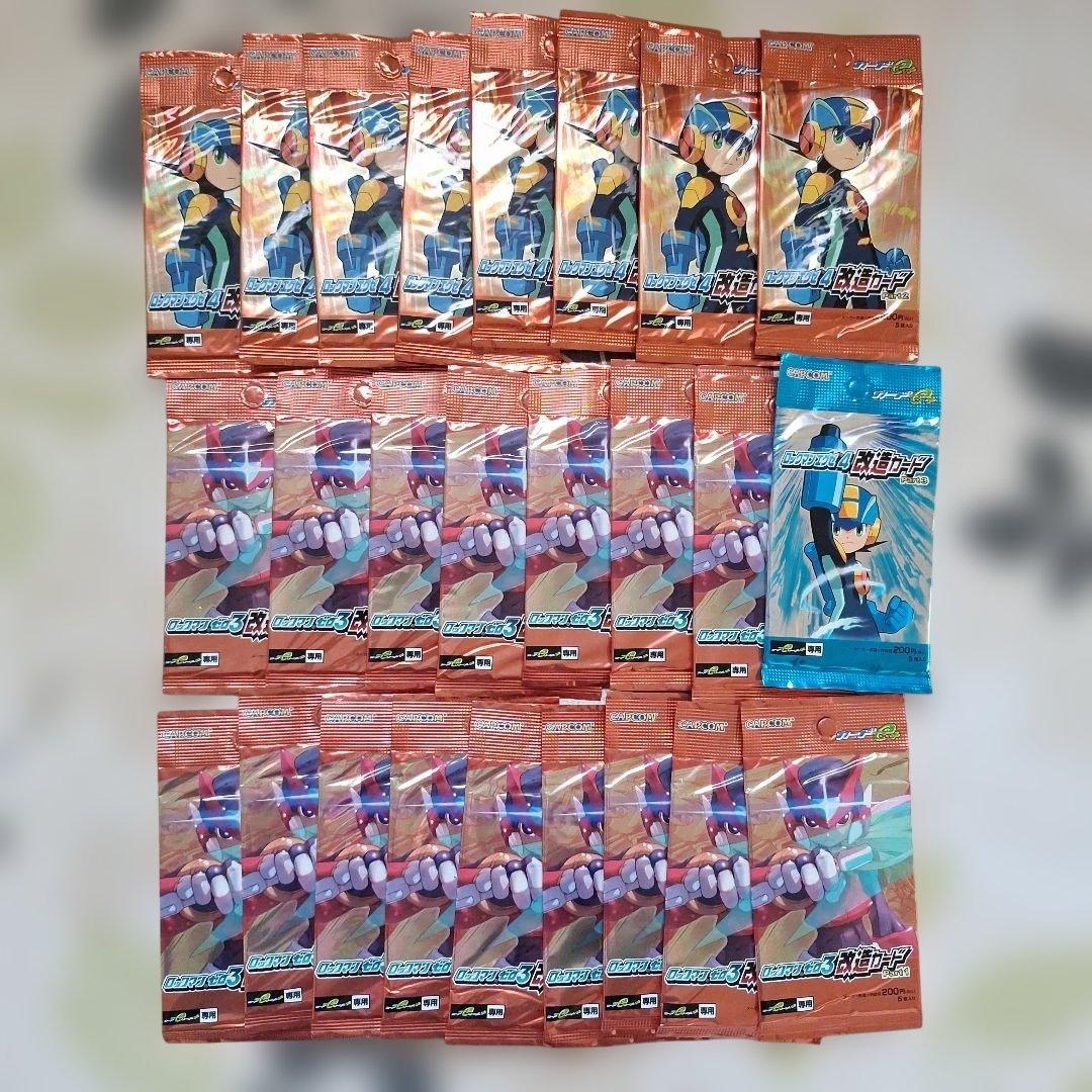 ☆ 新品、未開封 ロックマン ゼロ エグゼ 改造カード 25枚セット ☆