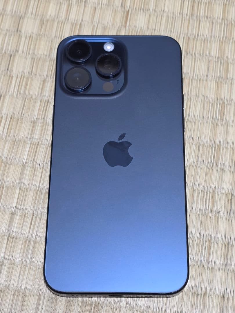 iPhone 15 Pro Max ブルーチタニウム 256GB SIMフリー