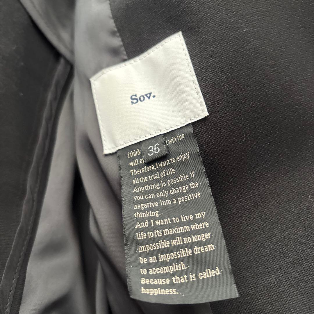 Sov.ダブルスタンダードクロージング　ストレッチテーラードジャケット