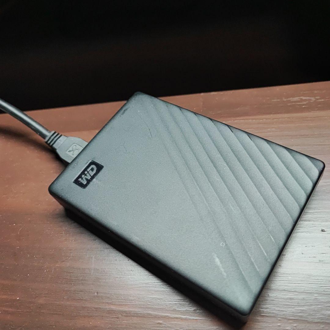 WD My Passport 5TB USB3.0外付けポータブルハードディスク